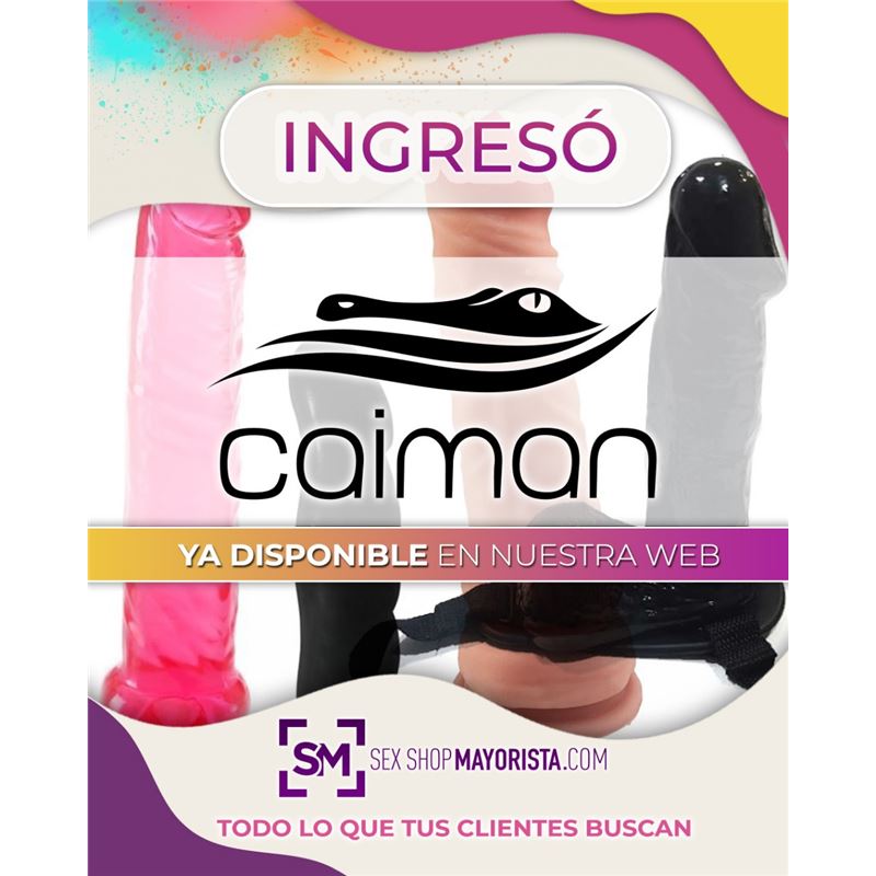 Arnes Bananin Large Caiman Juguetes Parejas Sex Shop Mayorista