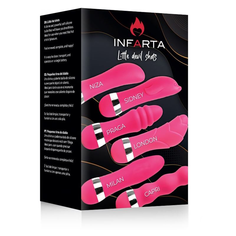 BALA ESTIMULADOR CLITORIS SIDNEY Infarta Toys Juguetes Vulva Sex