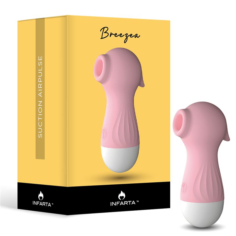 AIR PULSE VIBRATOR BREEZEA Infarta Toys Juguetes Vulva Sex Shop