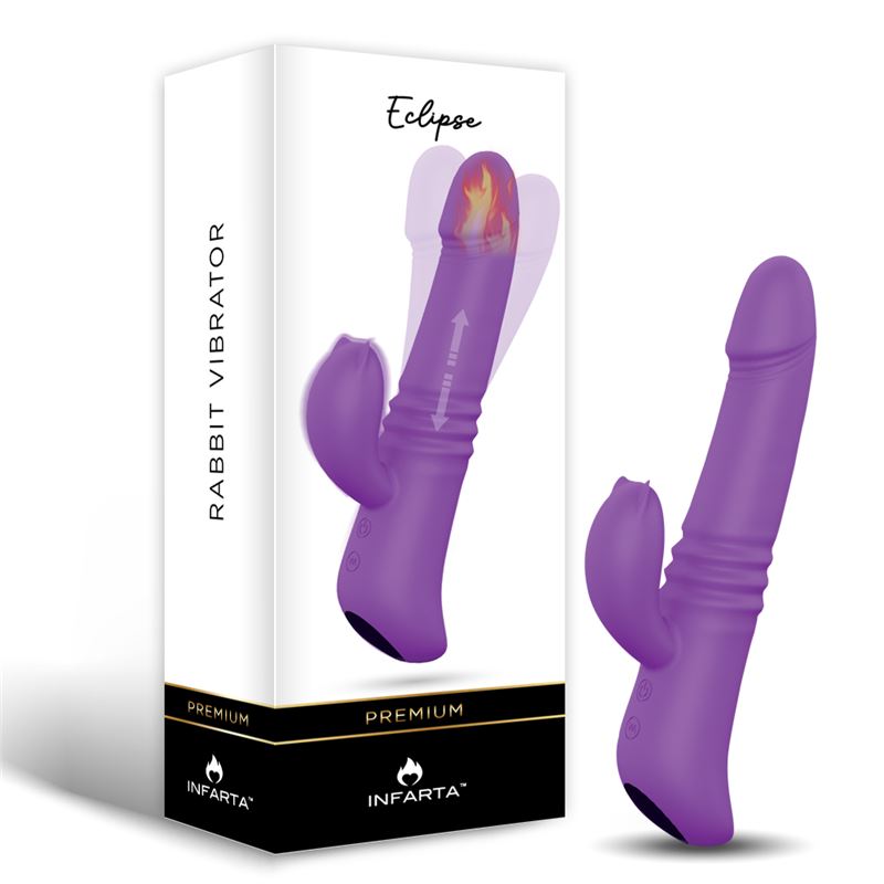 Rabbit Vibrator Eclipse Infarta Toys Juguetes Vulva Sex Shop